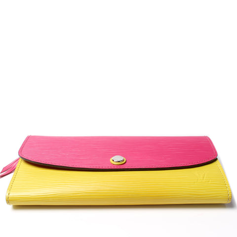 Emilie Wallet Epi Two Tone