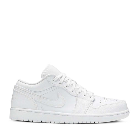 NIKE AIR JORDAN1 LOW TRIPLE WHITE (NEW)