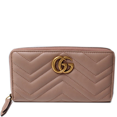 443123 GG Marmont Zip Around Wallet