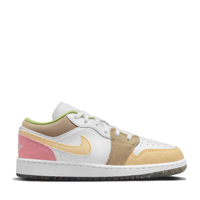 NIKE AIR JORDAN 1 LOW GS PASTEL GRIND (NEW)