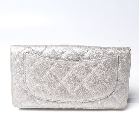 CC Quilted Caviar Yen Wallet