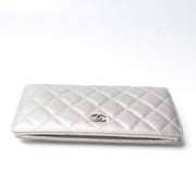 CC Quilted Caviar Yen Wallet