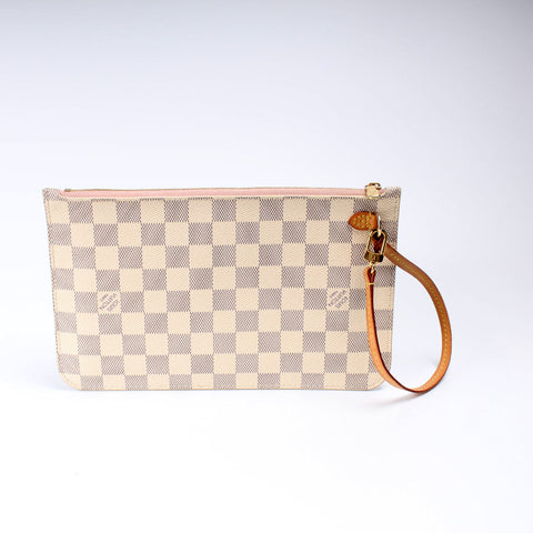 Pochette Only Neverfull Damier Azur