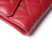 Classic Flap Wallet Lambskin