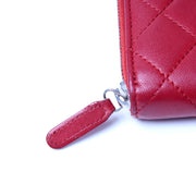 CC Long Zip Around Wallet Lambskin 14M