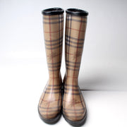 Rain Boots Haymarket Check Size 40