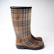 Rain Boots Haymarket Check Size 40