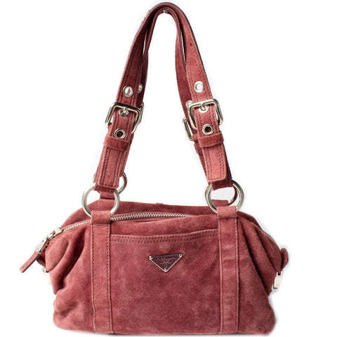 Suede Small Shoulder Bag