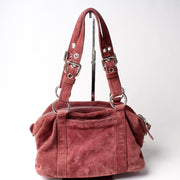 Suede Small Shoulder Bag