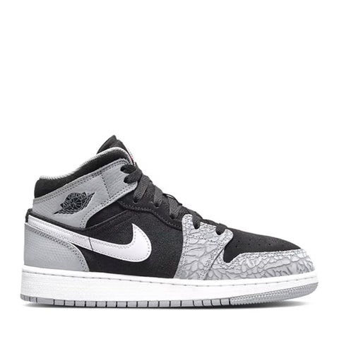 NIKE AIR JORDAN 1 MID GS ELEPHANT PRINT (NEW)