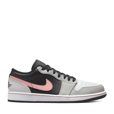 NIKE AIR JORDAN 1 LOW BLACK GREY PINK (NEW)