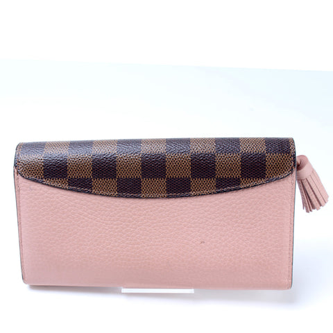 Croisette Long Wallet Damier Ebene