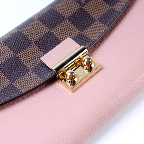 Croisette Long Wallet Damier Ebene