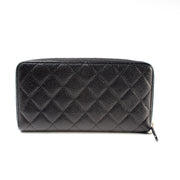 CC Caviar Wallet Small Zip Around