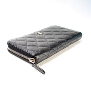 CC Caviar Wallet Small Zip Around