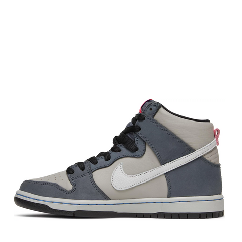 NIKE SB DUNK HIGH PRO MEDIUM GREY PINK (NEW)