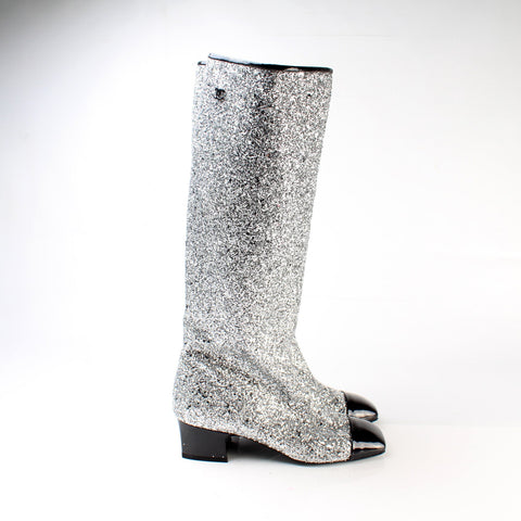 Fantasy Glitter High Boot Size 37