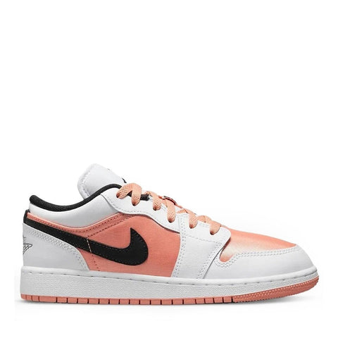 NIKE AIR JORDAN1 LOW GS WHITE LIGHT MADDER ROOT (NEW)