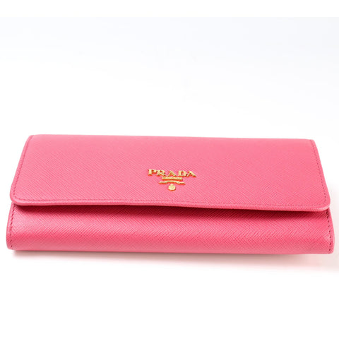 Saffiano Chain Wallet