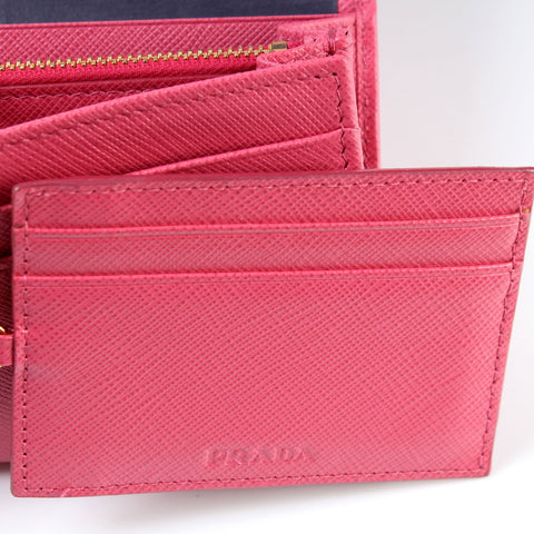 Saffiano Chain Wallet