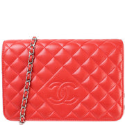 WOC Classic Quilted Lambskin