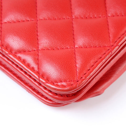 WOC Classic Quilted Lambskin