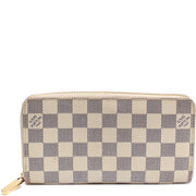 Zippy Wallet Damier Azur