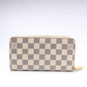 Zippy Wallet Damier Azur