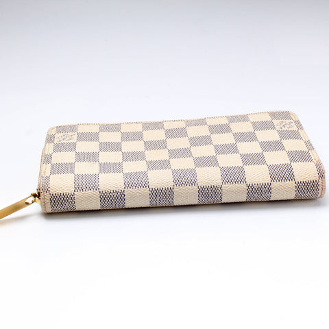 Zippy Wallet Damier Azur