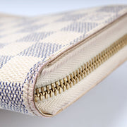 Zippy Wallet Damier Azur