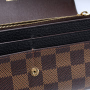 Normandy Long Wallet Damier Ebene