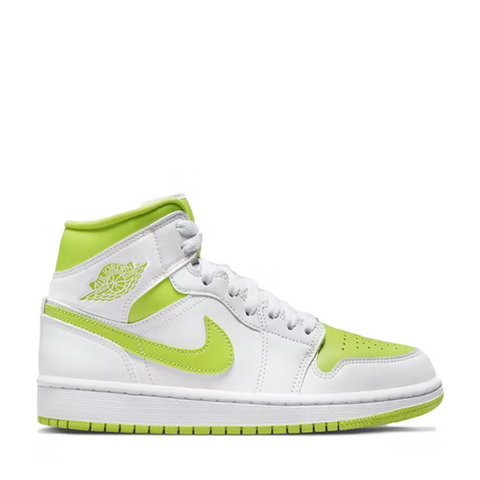 NIKE AIR JORDAN1 MID WMNS WHITE LIME (NEW)