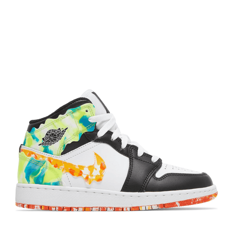 NIKE AIR JORDAN1 MID SE GS SLIM VORTEX (NEW) (NEW)