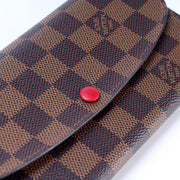 Emilie Wallet Damier Ebene Newer