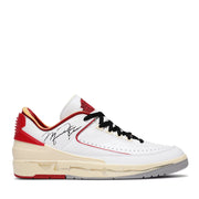 NIKE AIR JORDAN2 LOW OFF WHITE RED (NEW)