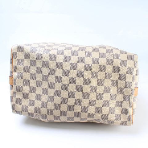 Speedy 30 Damier Azur Bandouliere