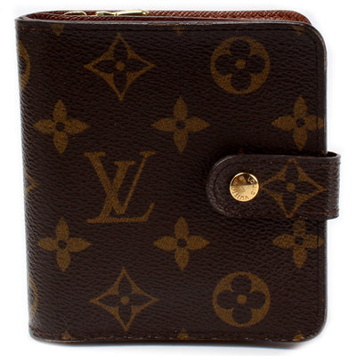 Compact Zippe Wallet Monogram