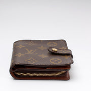 Compact Zippe Wallet Monogram