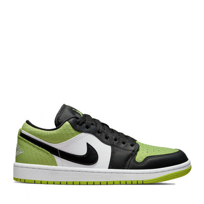 NIKE AIR JORDAN1 LOW SE WMNS SNAKESKIN VIVID GREEN (NEW)