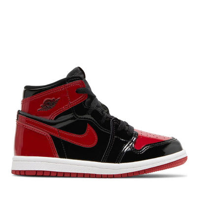 NIKE AIR JORDAN1 RETRO OG PATENT BRED TODDLER (NEW)