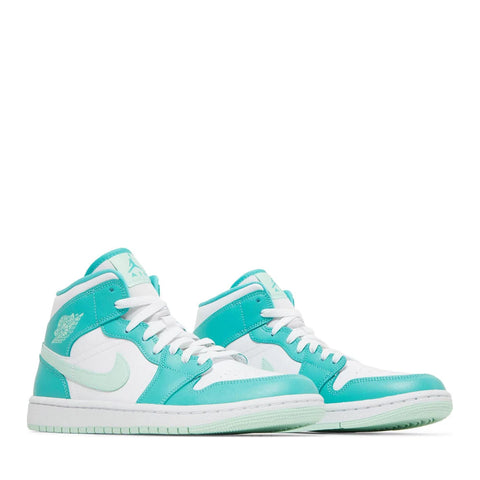 NIKE AIR JORDAN1 MID WMNS WASHED TEAL MARINE BLUE (NEW)