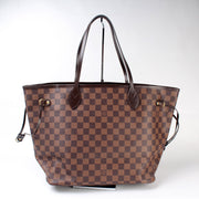 Neverfull With Wallet MM Damier Ebene