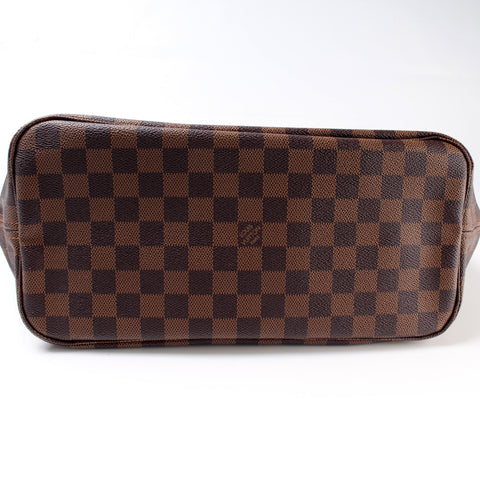 Neverfull With Wallet MM Damier Ebene