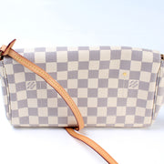 Favorite mm Damier Azur