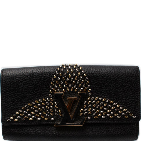 Capucines Studded Wallet