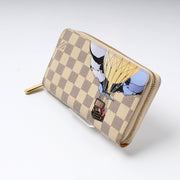 Zippy Wallet Damier Azur