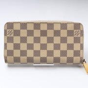 Zippy Wallet Damier Azur