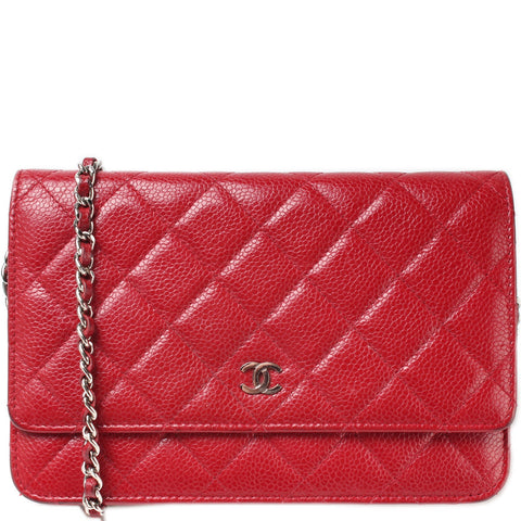 WOC Classic Quilted Caviar