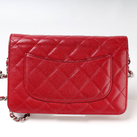 WOC Classic Quilted Caviar