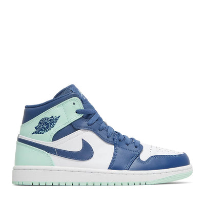 NIKE AIR JORDAN1 MID BLUE MINT (NEW)